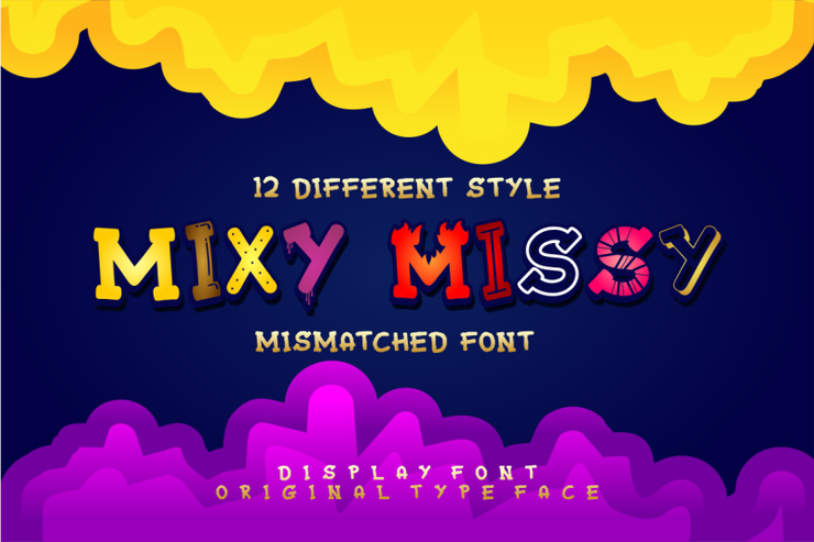 Mixy Missy字体 1