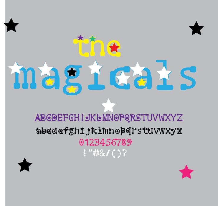 the magicals字体 1