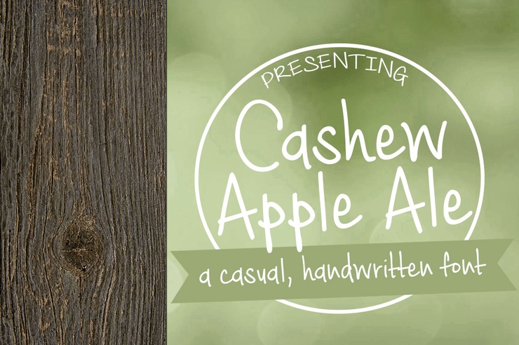 Cashew Apple Ale字体 1