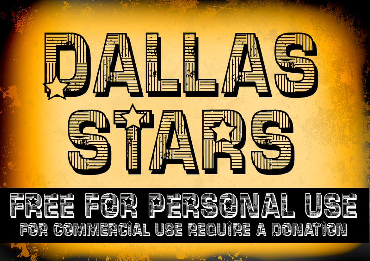 CF Dallas Stars字体 1
