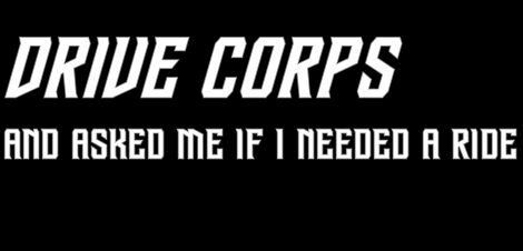 Drive Corps字体 8