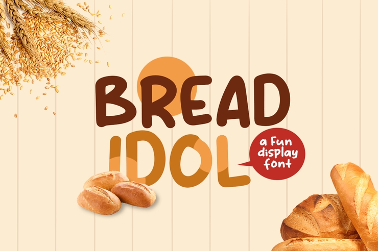 Bread Idol字体 1