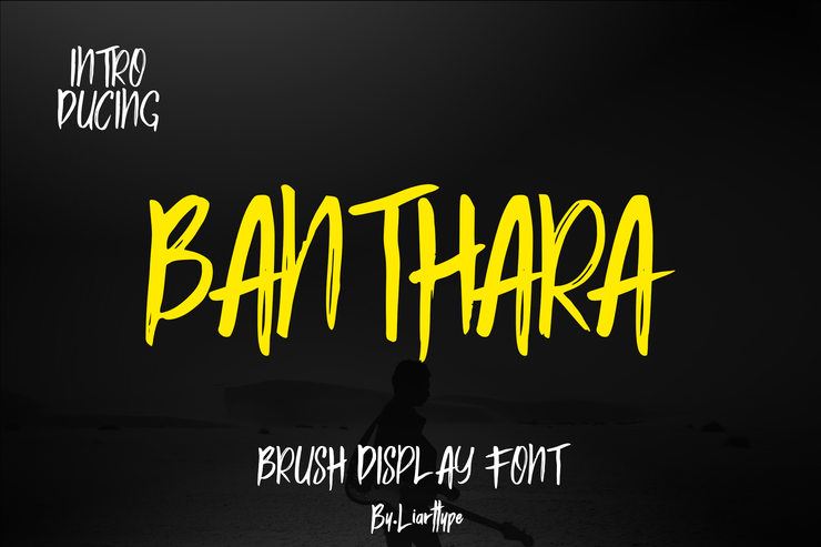 Banthara字体 4