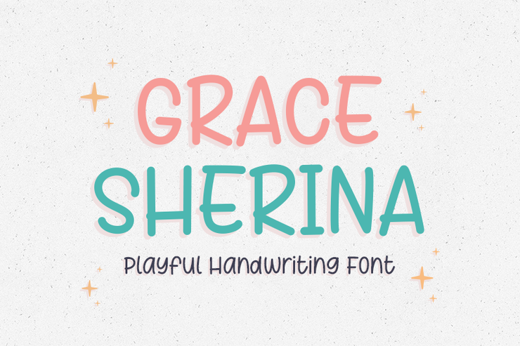 Grace Sherina字体 1
