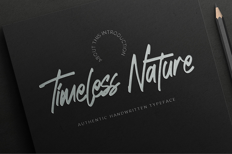 Timeless Nature字体 1