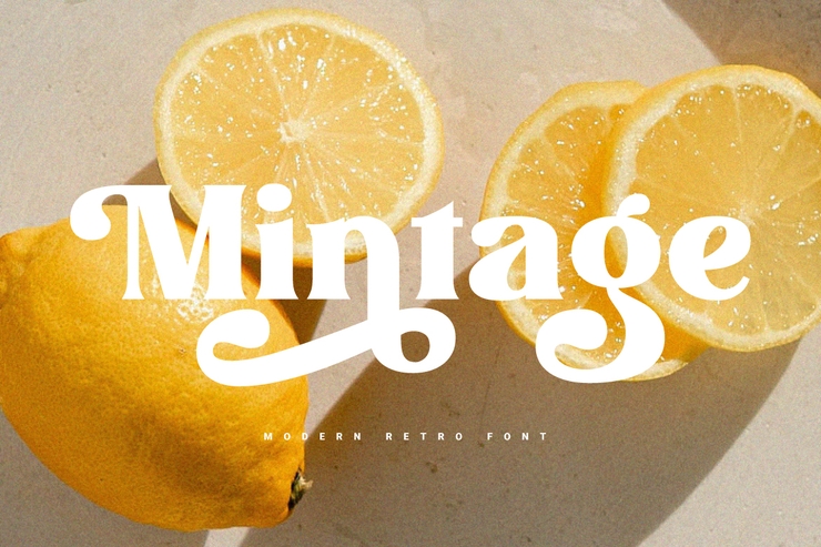 Mintage字体 10