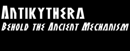 Antikythera字体 2