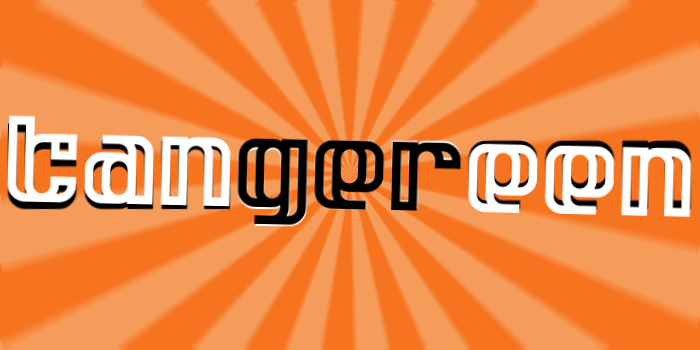 Tangereen 1 & 2字体 1