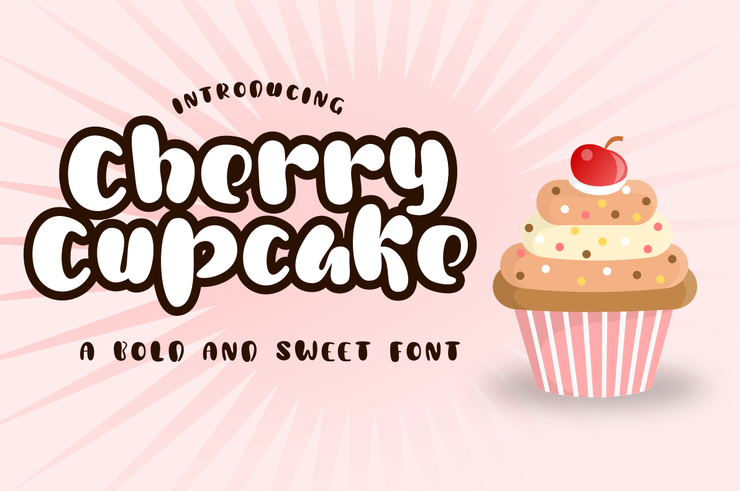 Cherry Cupcake字体 1