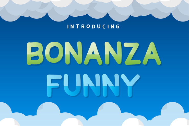 Bonanza Funny字体 1