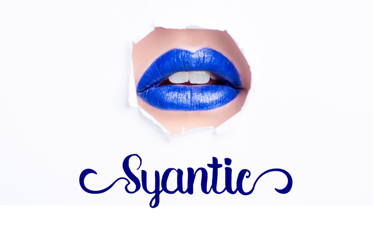 Syantic字体 1