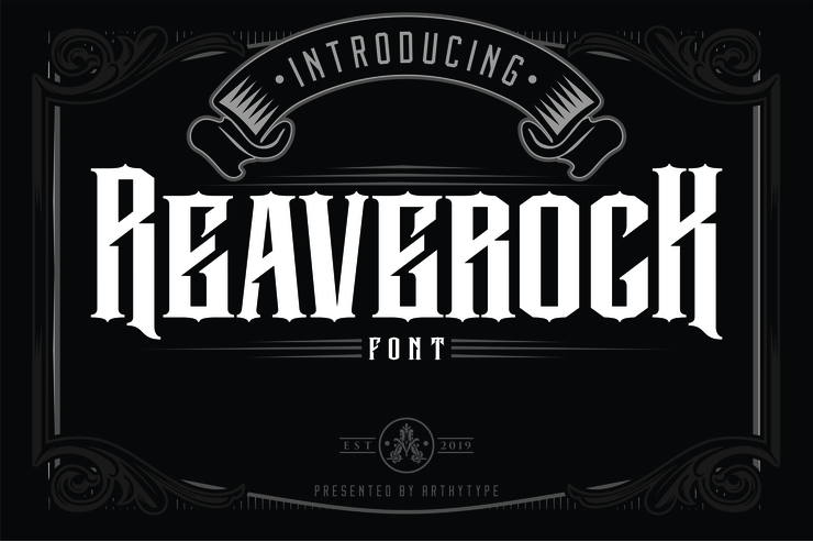 Reaverock (Free)字体 1
