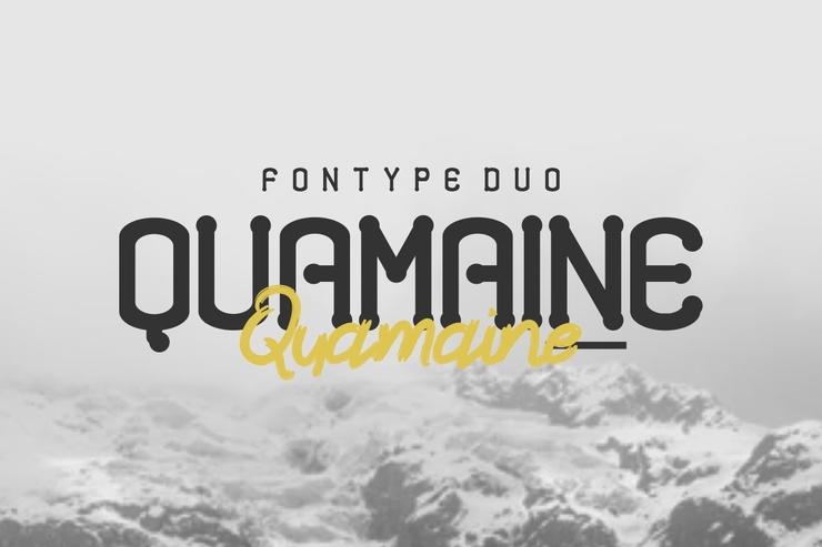 Quamaine字体 9