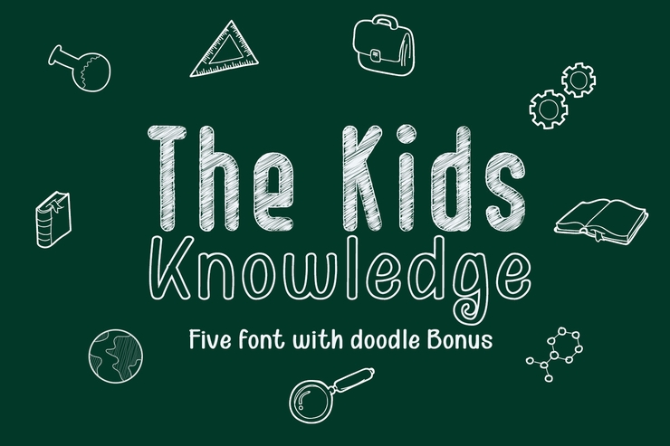Kid Knowledge 2字体 5