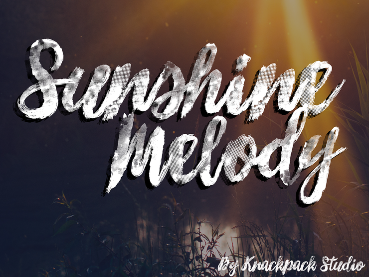 Sunshine_Melody字体 1