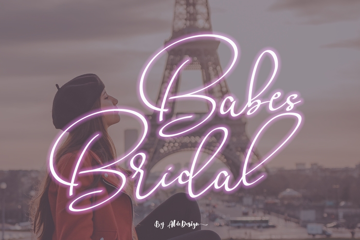 Babes & Bridal字体 1