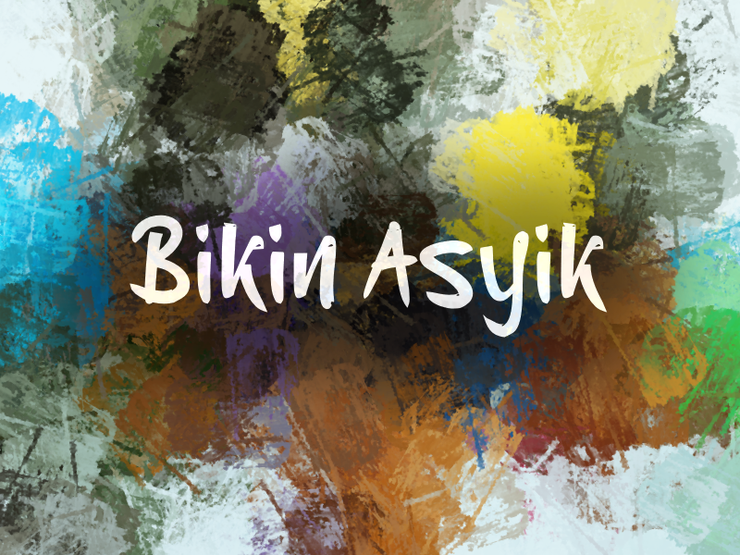 b Bikin Asyik字体 1