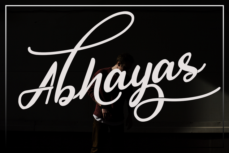 Abhayas字体 1
