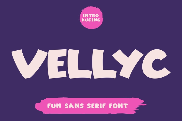 Vellyc字体 3