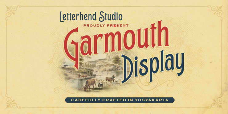 Garmouth Display字体 1