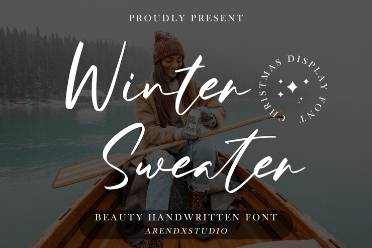 Winter Sweater字体 4