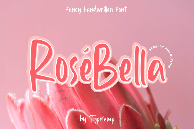 Rosebella Regular PERSONAL字体 1