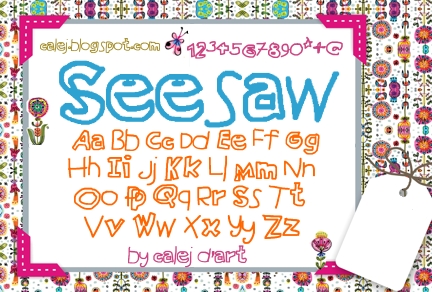 Seesaw字体 1