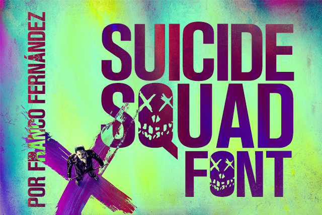 Suicide Squad字体 1