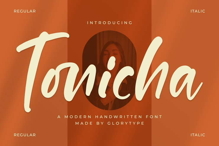 Tonicha字体 6