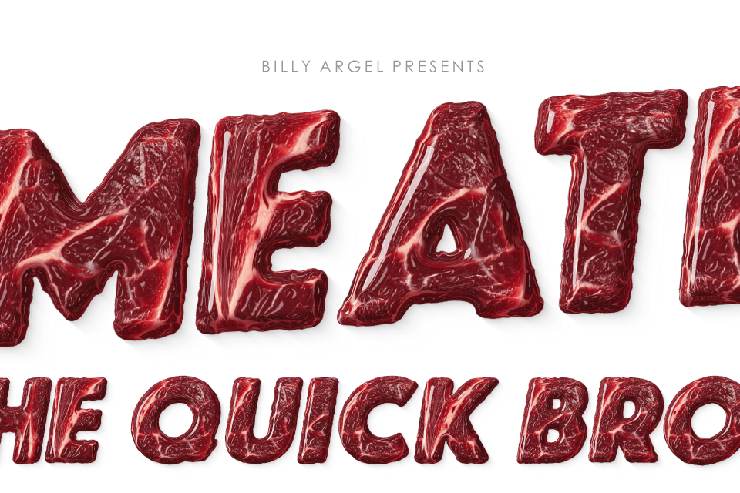 MEATBUSTERS字体 3