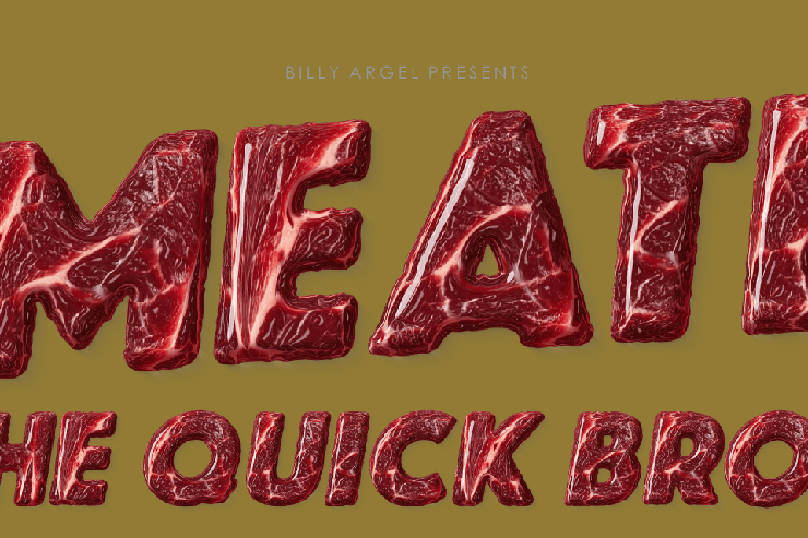 MEATBUSTERS字体 4