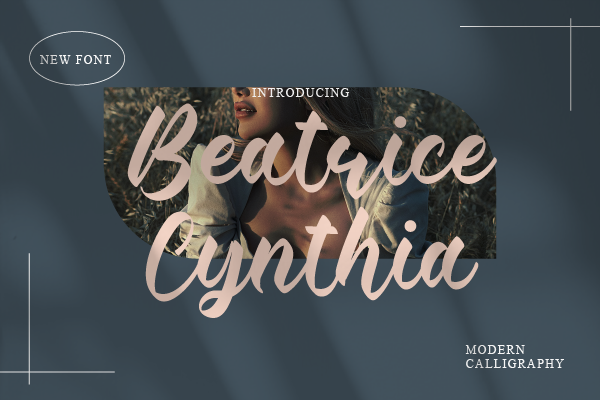 Beatrice Cynthia字体 3
