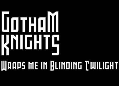 Gotham Knights字体 10