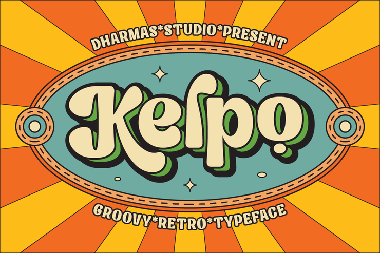Kelpo字体 3