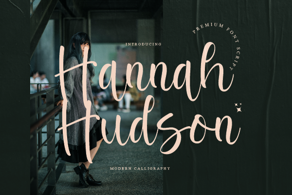 Hannah Hudson字体 1