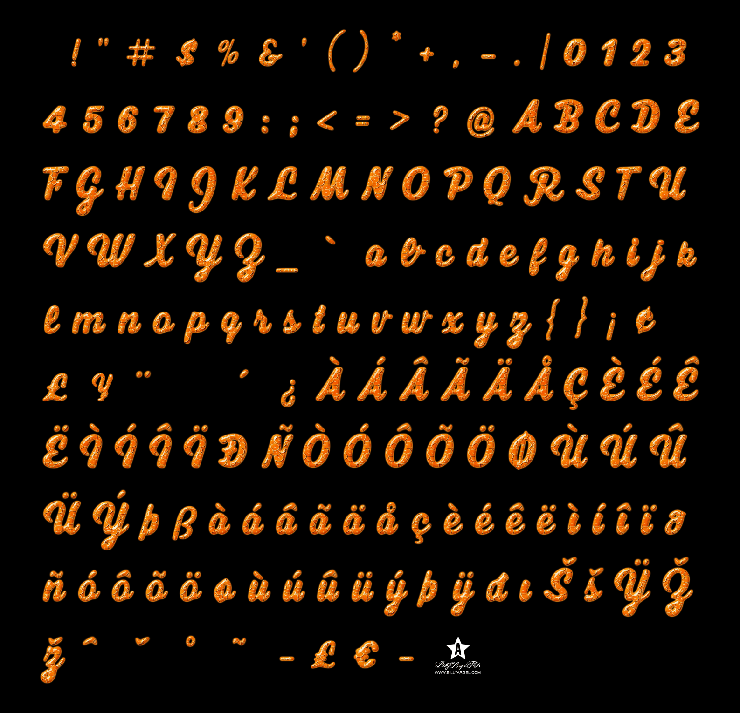 Oranju字体 3