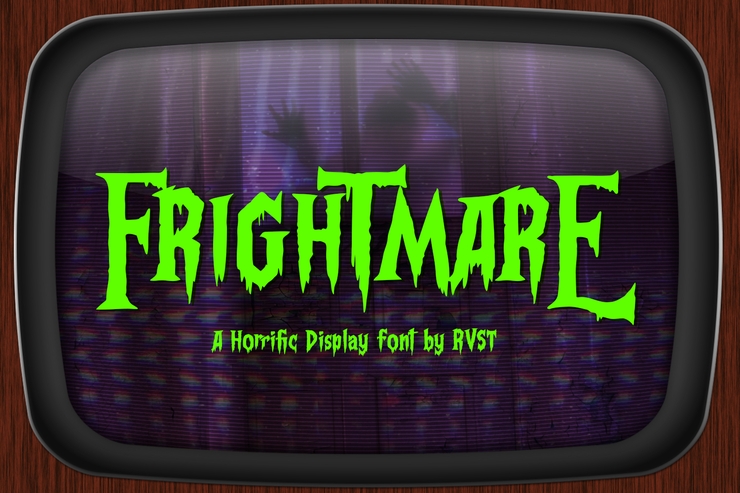 Frightmare字体 1