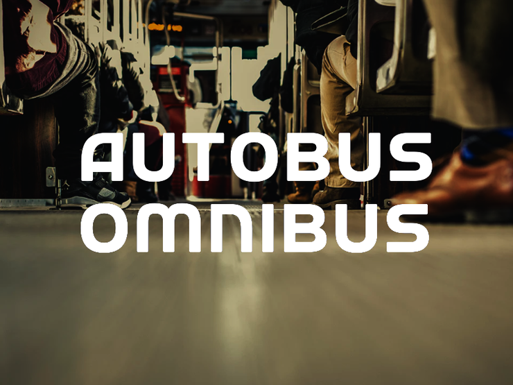 a Autobus Omnibus字体 1