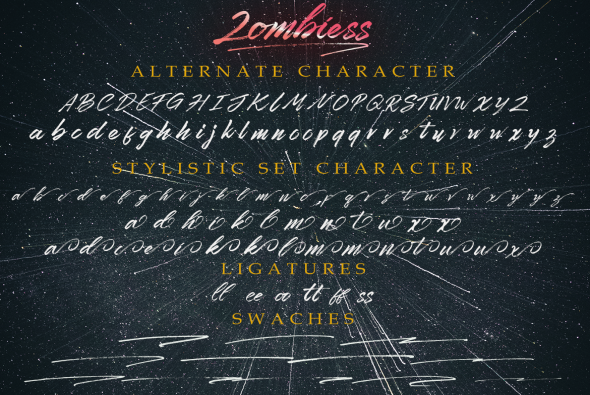 Zombiess字体 1