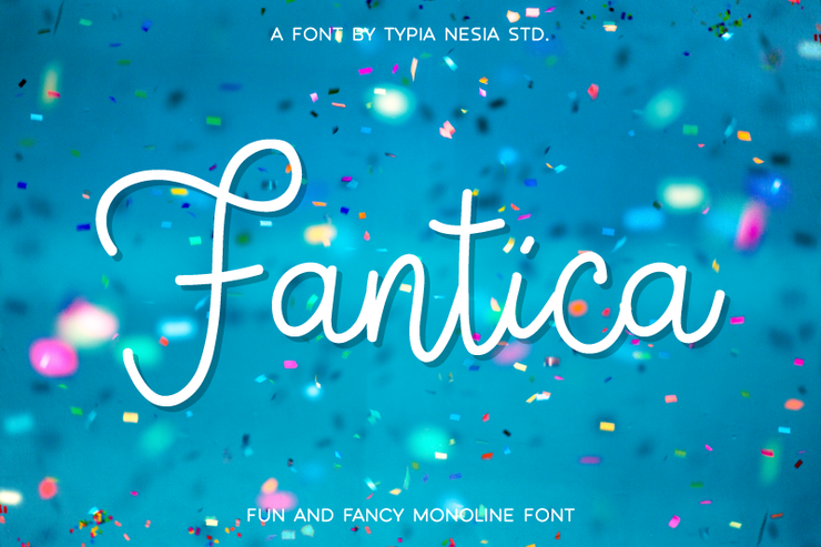 Fantica Demo字体 1