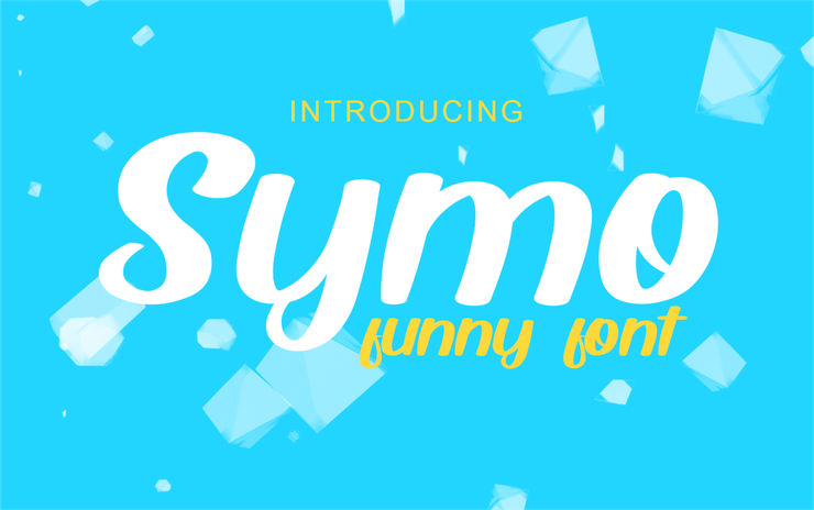 Symo字体 1