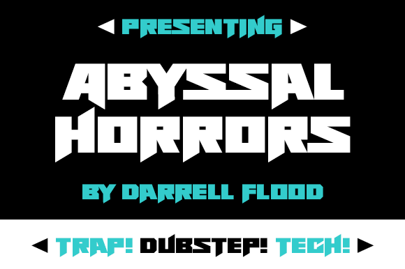 Abyssal Horrors字体 2