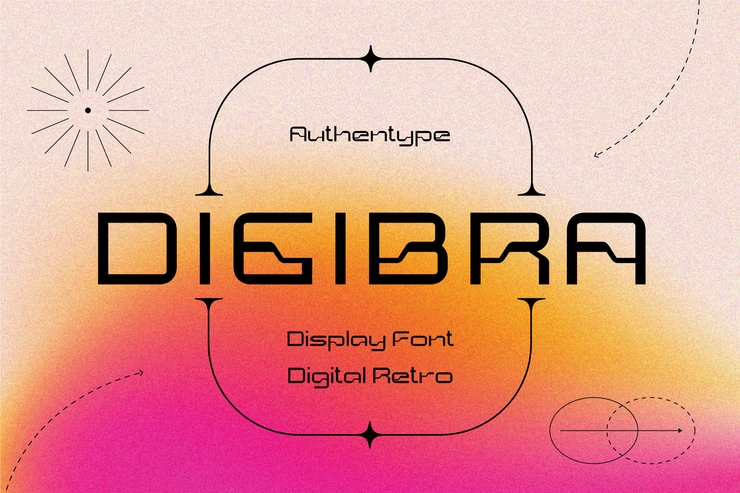 Digibra字体 2