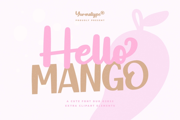 Hello Mango字体 1