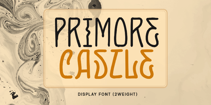 Primore Castle字体 1