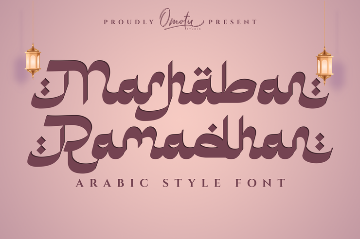Marhaban Ramadhan字体 6
