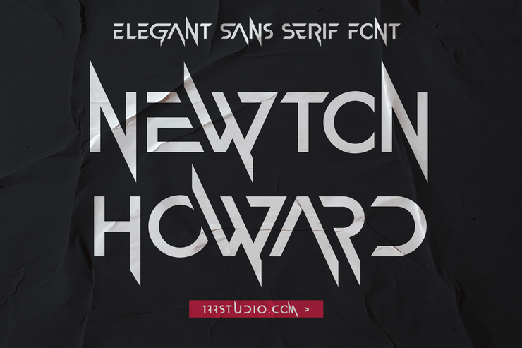 Newton Howard字体 6