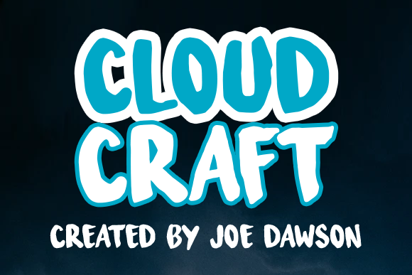 Cloud Craft字体 4