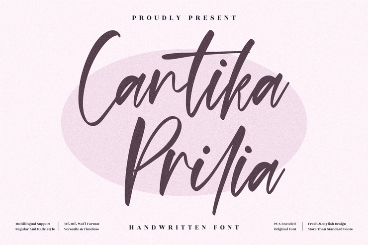 Cantika Prilia字体 7