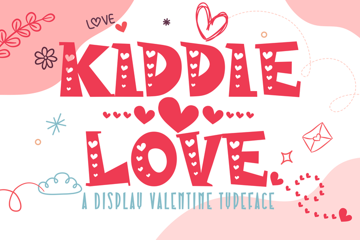 Kiddie Love字体 4
